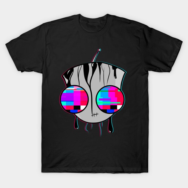 Glitched Gir T-Shirt by Greynvi